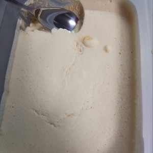 ハーゲンダッツのような濃厚バニラアイスクリーム